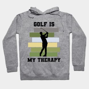 Golf Is My Therapy Hoodie